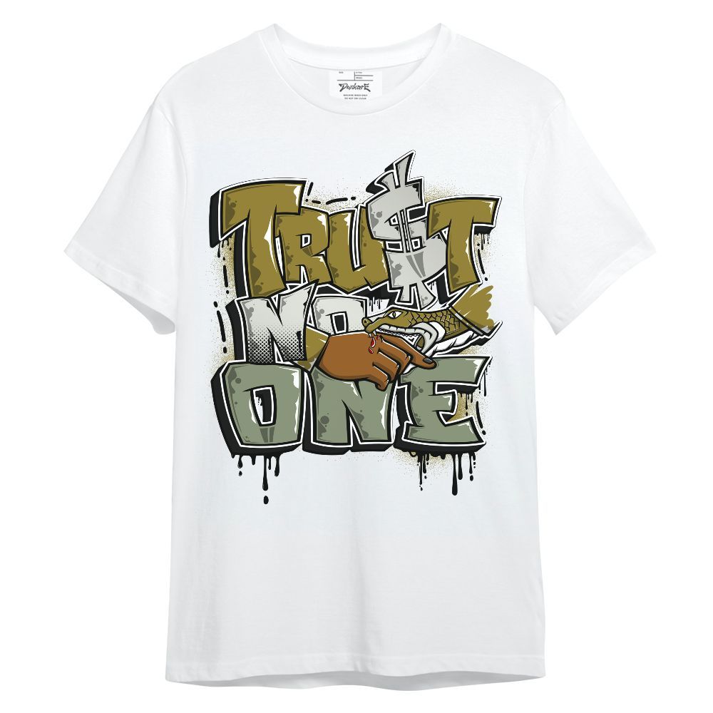 Shirt To Match Air Flightposite Metallic Gold - Trust No One Drip Streetwear Unisex Shirt