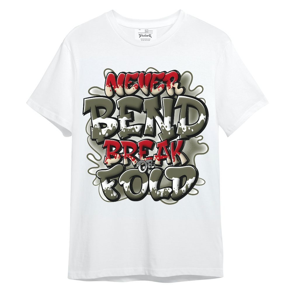 Shirt To Match Low OG Medium Olive 1s - Break Or Fold Unisex Shirt