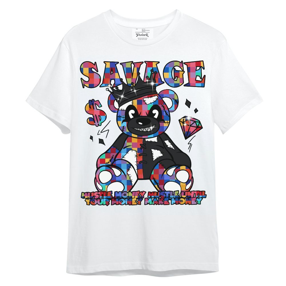 Shirt To Match Air Rainbow Weave - Savages Bear Unisex Shirt