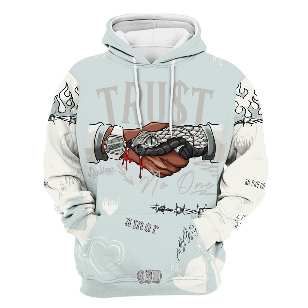 Hoodie To Match Book Moss Point 1s - Snake Trust No One All Over Print