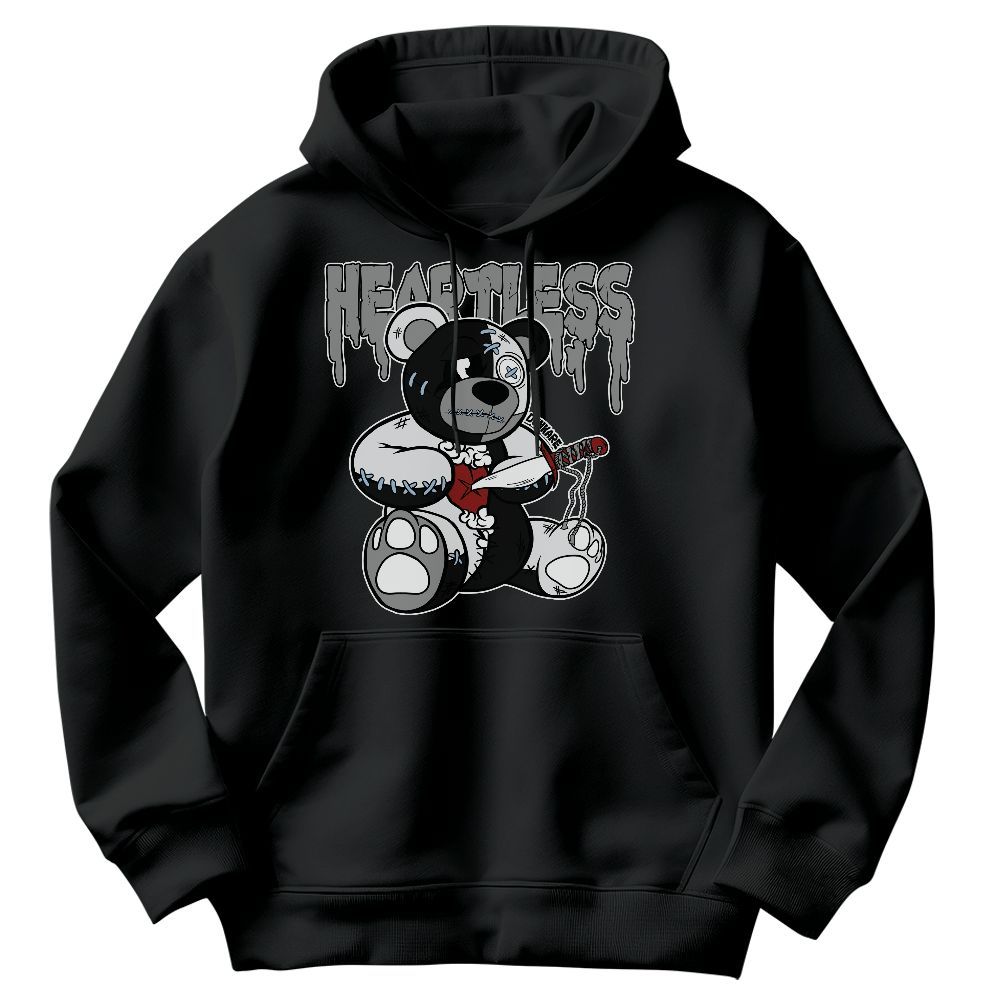 Sweatshirt To Match Black Chrome 6s - Heartless Bear Graphic