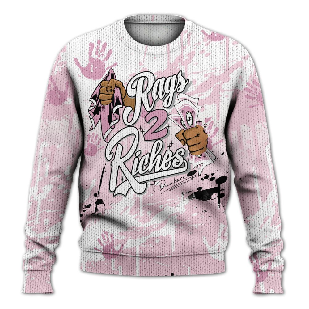 Knitted Sweater To Match Orchid 4s - Rag 2 Riches