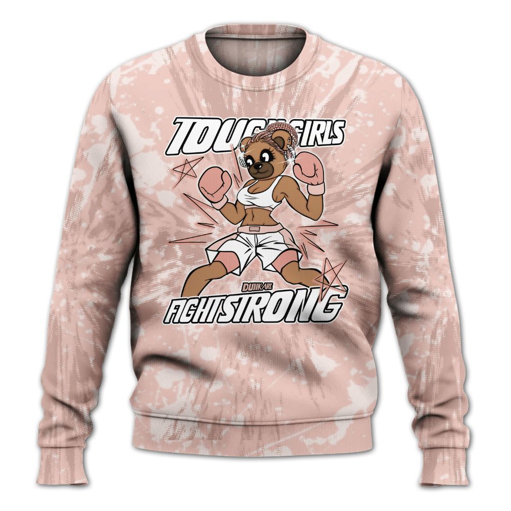 Sweatshirt To Match Low Legend Pink 11s - Gritty Girls Bear Luxury All Over Print
