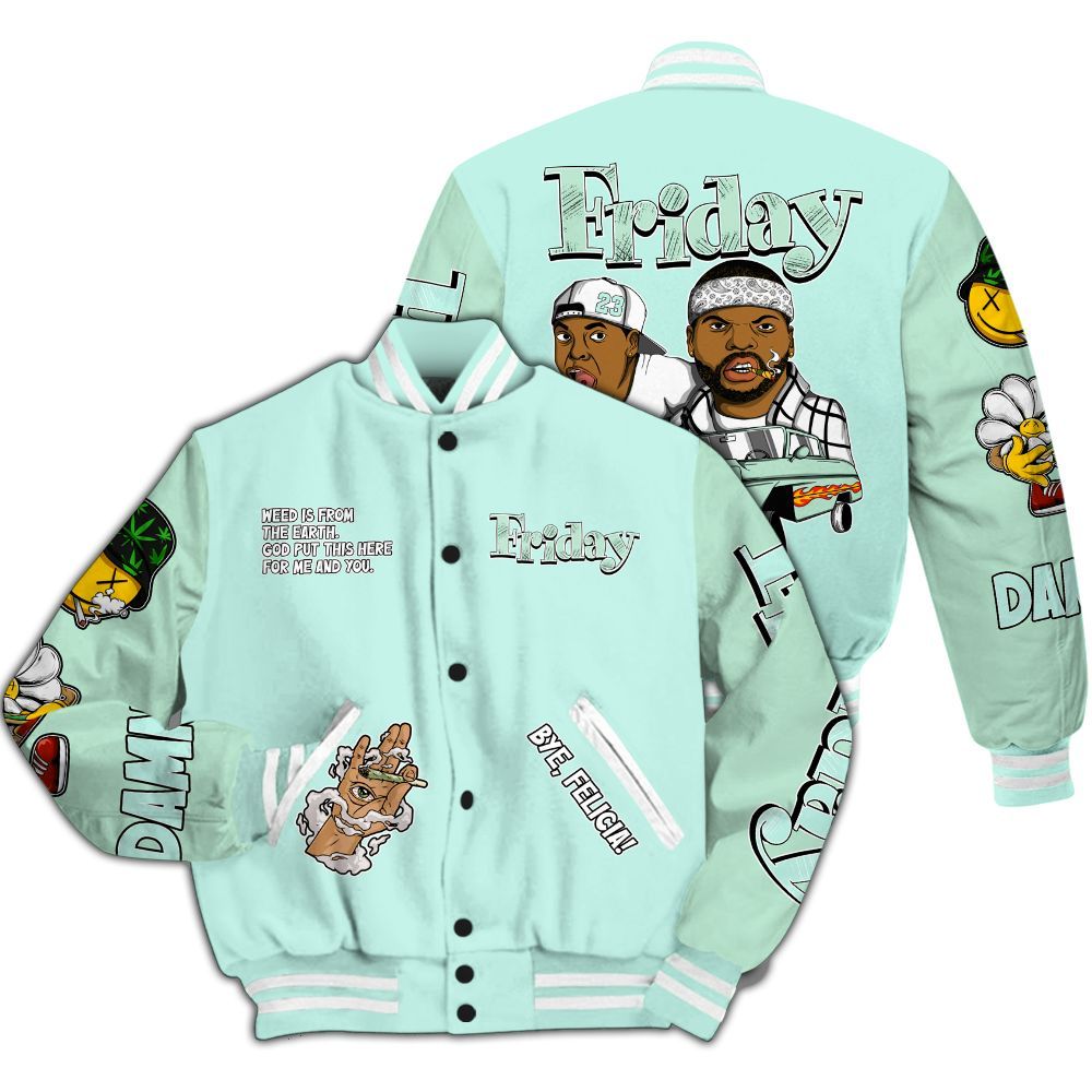 Varsity Jacket To Match Retro Low Igloo 11s - Friday Sneaker Stress Style All Over Print