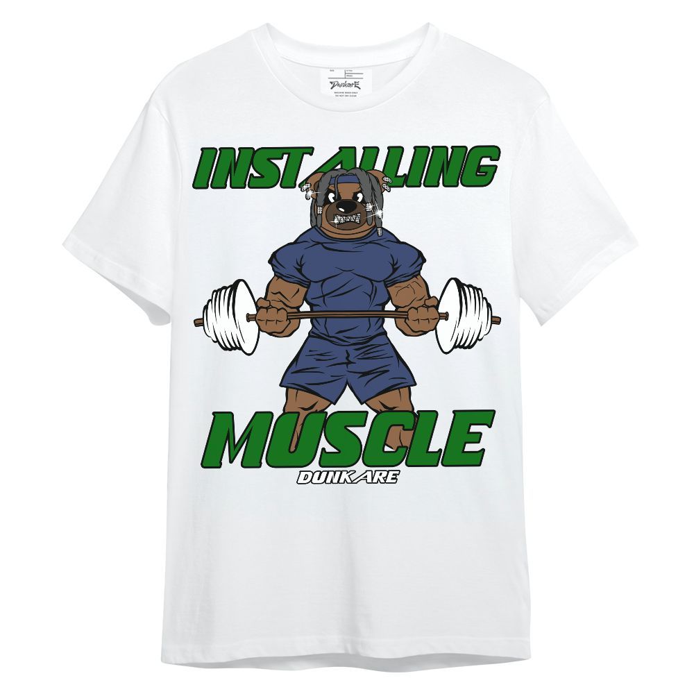 Shirt To Match Midnight Navy 13s - Installing Muscle Bear Unisex Shirt