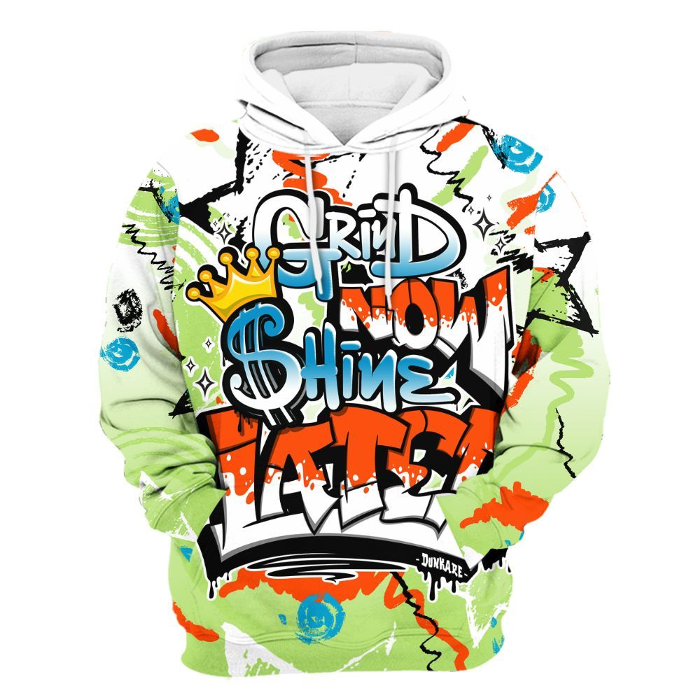 Hoodie To Match Kobe 9 Elite What The - Grind Shine Later Drip All Over Print