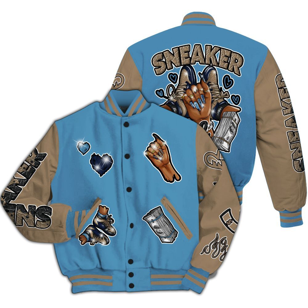 Varsity Jacket To Match Air Force 1 Stash - Sneakerz Girlz All Over Print