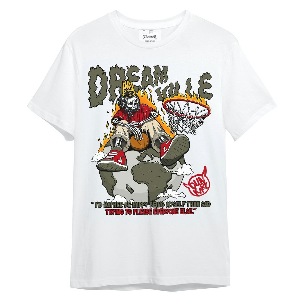 Shirt To Match Low OG Medium Olive 1s - J.C Skeleton Unisex Shirt