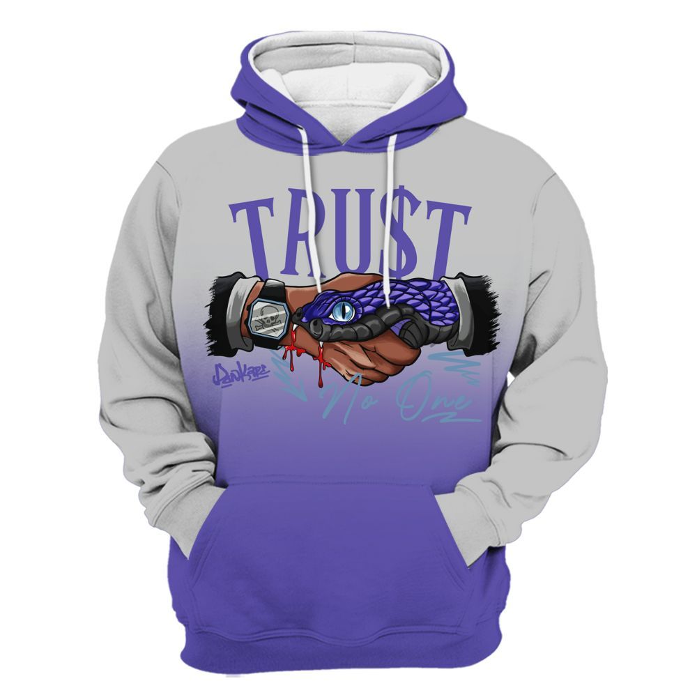Hoodie To Match Retro Concord 5s - Snake Trust No One Drip All Over Print