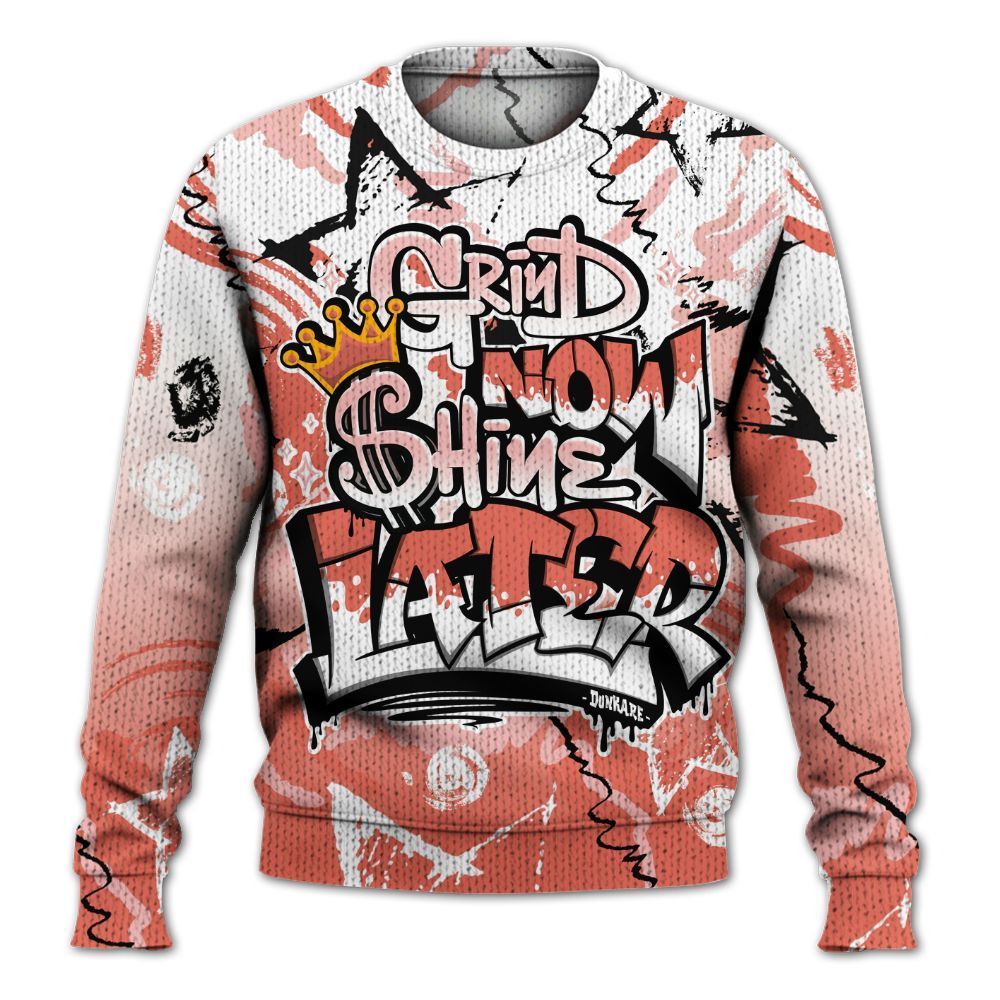 Knitted Sweater To Match Low OG PSG 1s - Grind Shine Later Drip