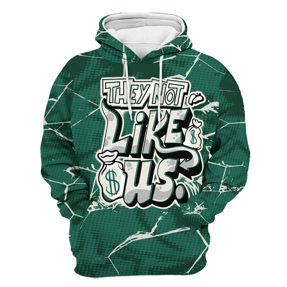 Hoodie To Match Oxidized Green 4s - Dislike Us Graphic All Over Print