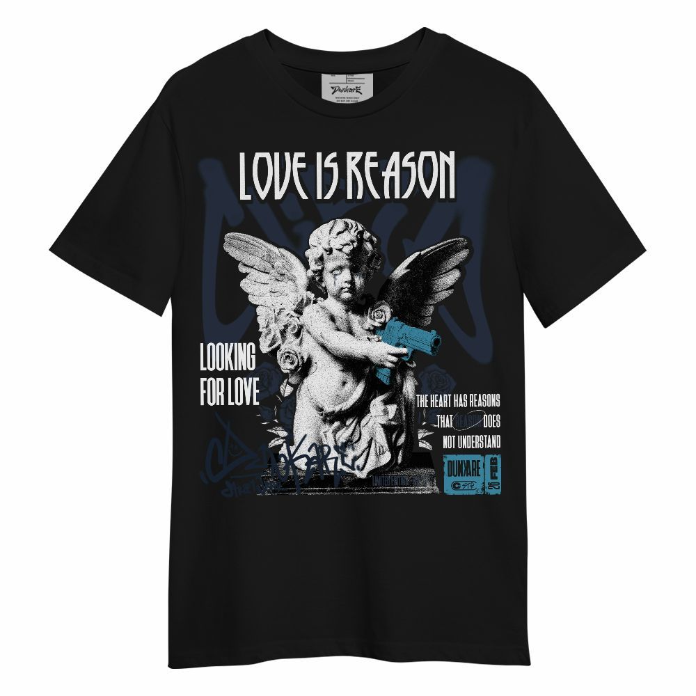 Shirt To Match Retro Obsidian 13s - Love Is Reason Unisex Shirt