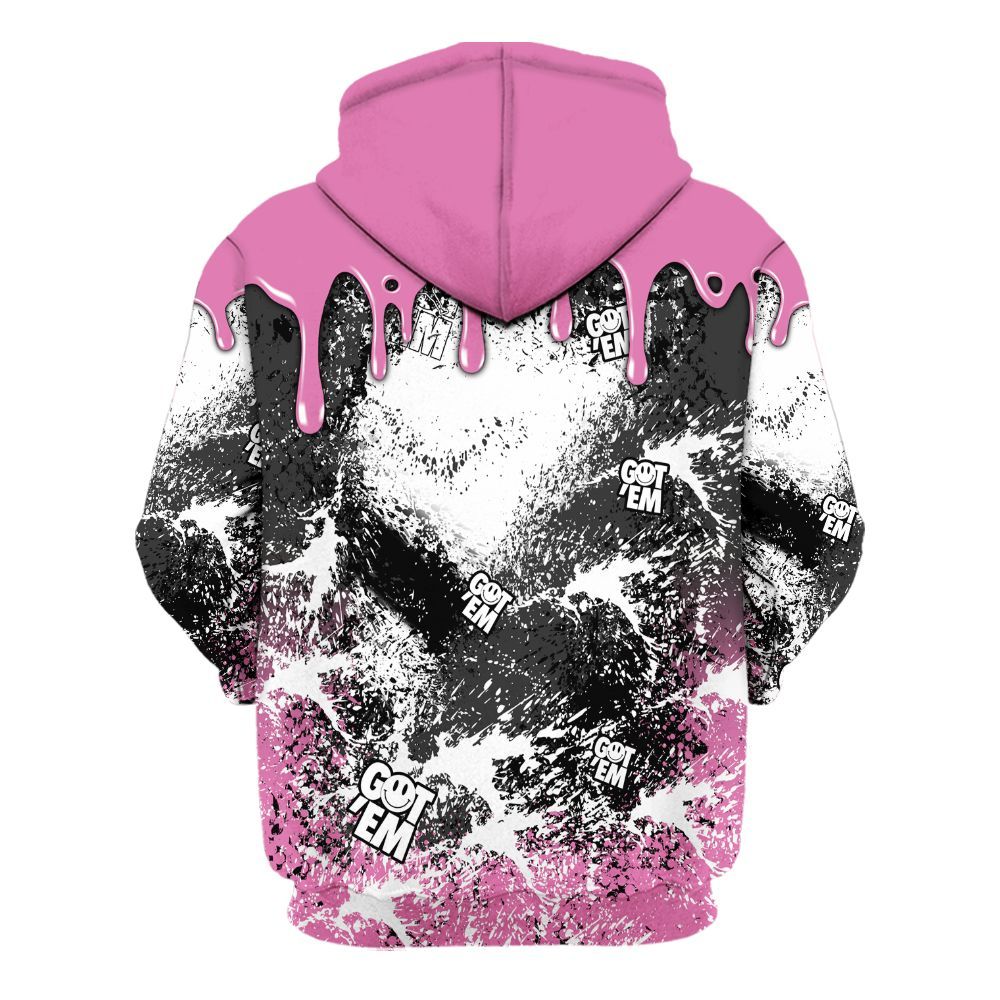 Hoodie To Match Air Force 1 ParaNoise 3.0 - Dripping 23 Drip All Over Print