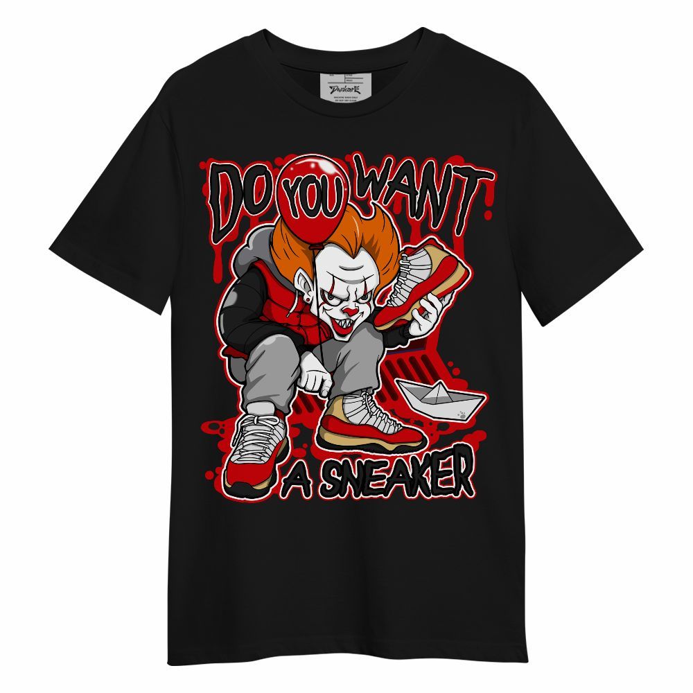 Shirt To Match Ja 2 Halloween - Clown Scary Sneakers Halloween Graphic Unisex Shirt