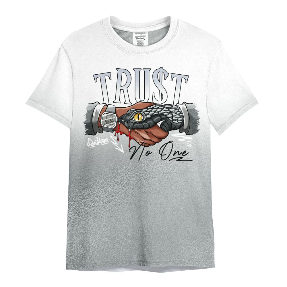 Shirt To Match White Metallic 2026 5s - Snake Trust No One Drip All Over Print