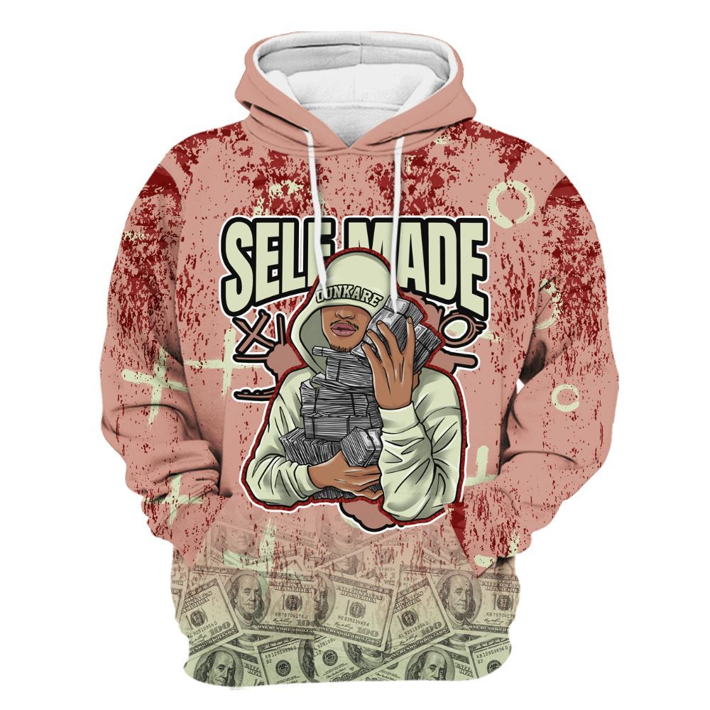 Hoodie To Match Valentines Day 3s - Selfmade Unique Drip All Over Print