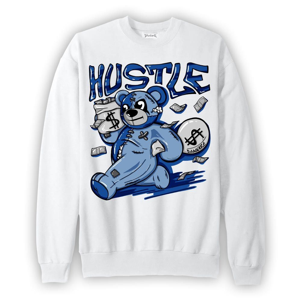 Sweatshirt To match Low Space Royal 11s Sweatshirt - Hustles Bear Graphic