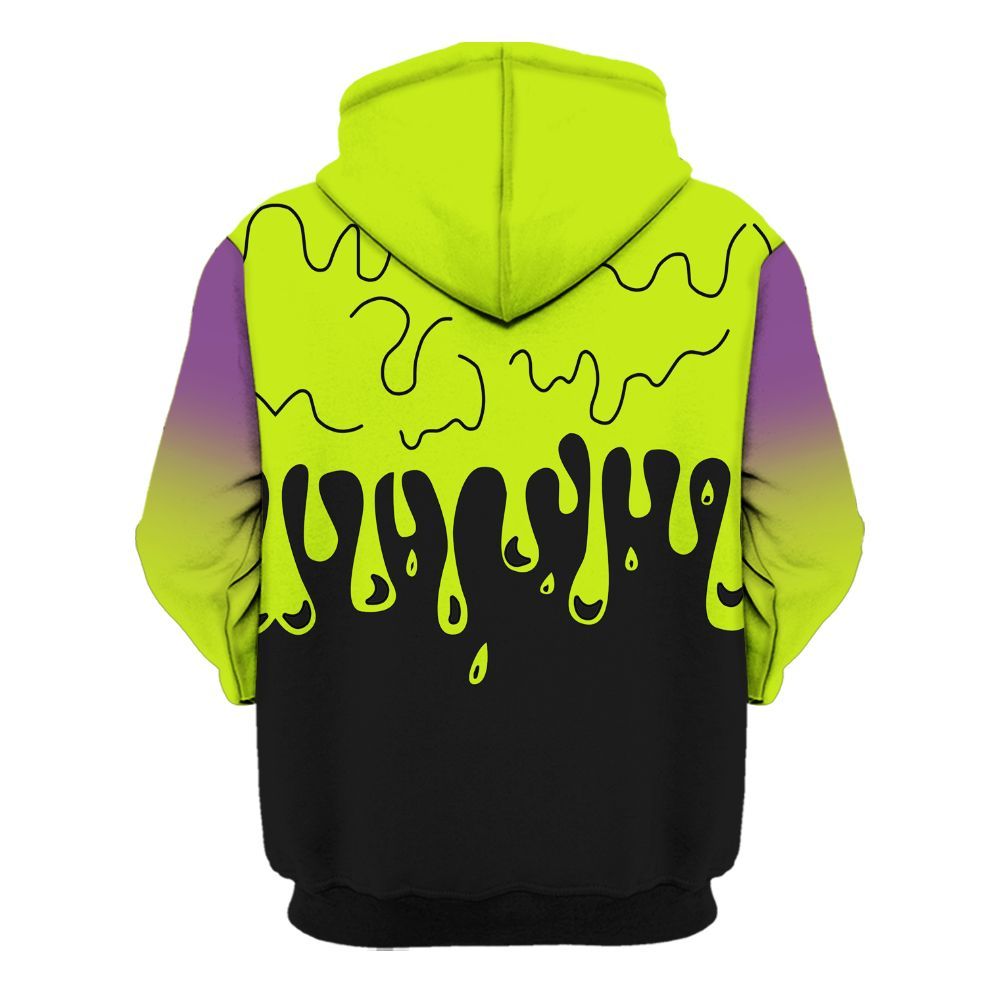 Hoodie To Match GS Black Barely Volt 11s - Loser Lover Dripping All Over Print