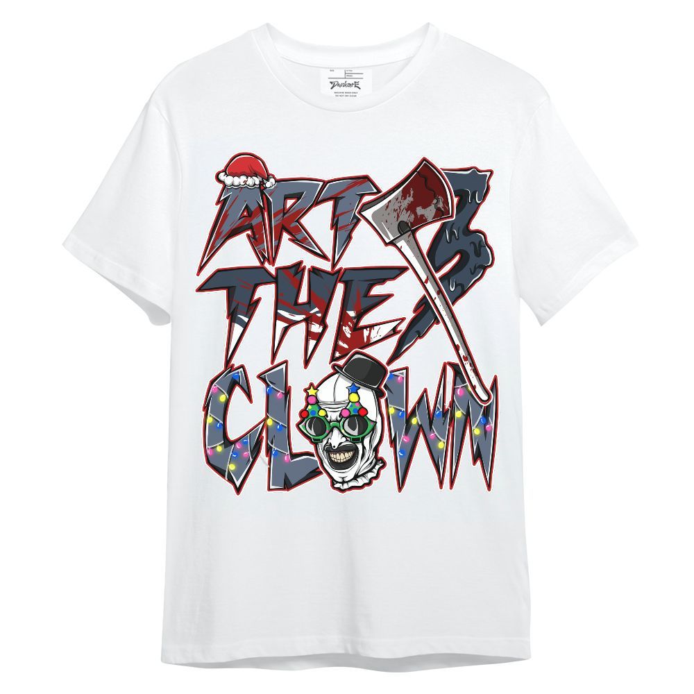 Shirt To Match Low Diffused Blue 11s - Art Clown Halloween Unisex Shirt