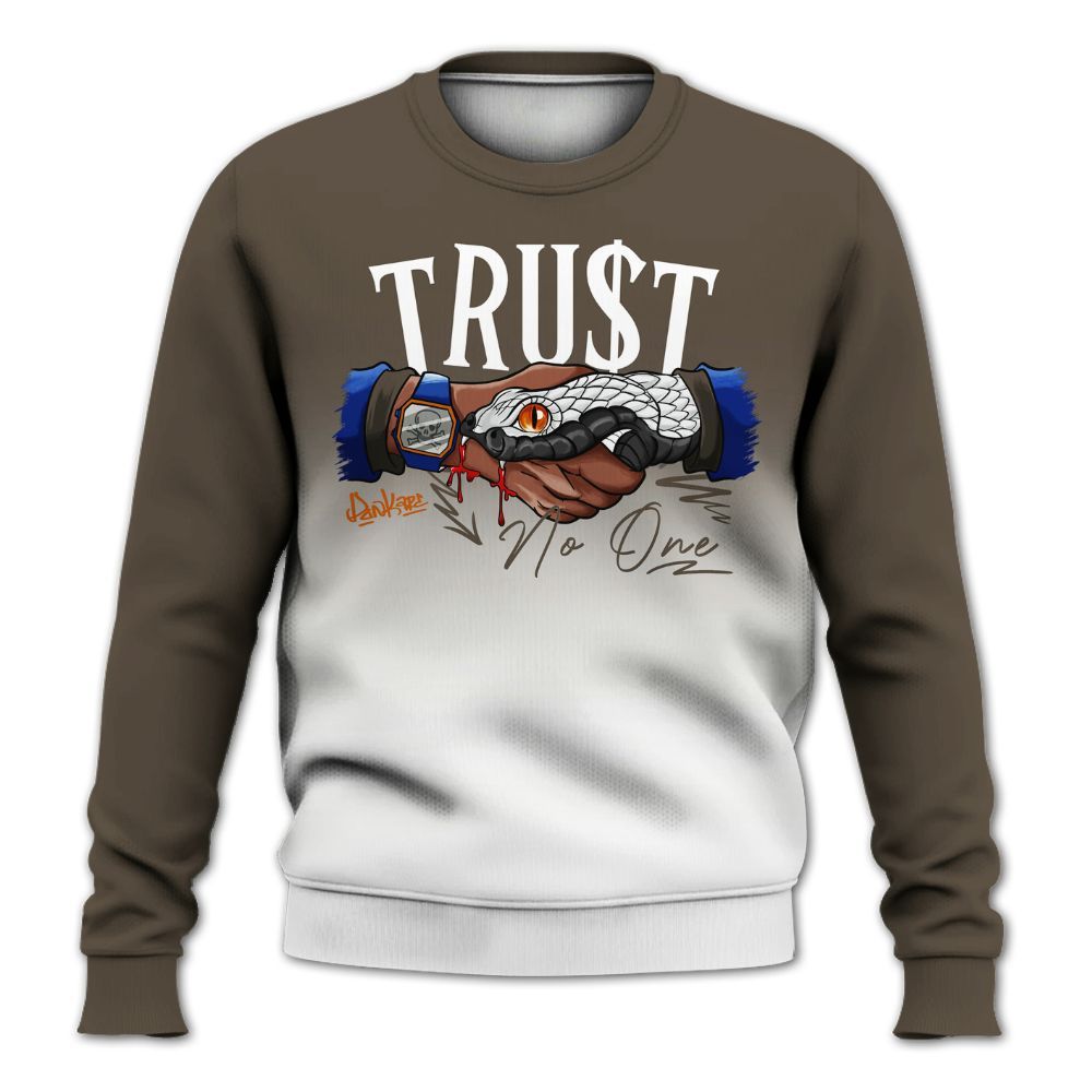 Sweatshirt To Match Palermo GS League - Snake Trust No One Drip All Over Print