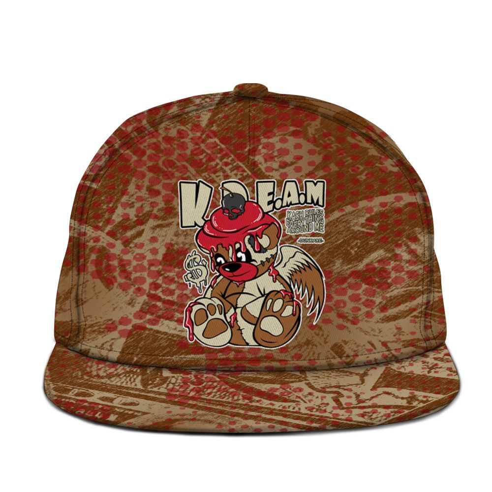 Snapback To Match Archaeo Brown 5s - Loot Bear Graphic