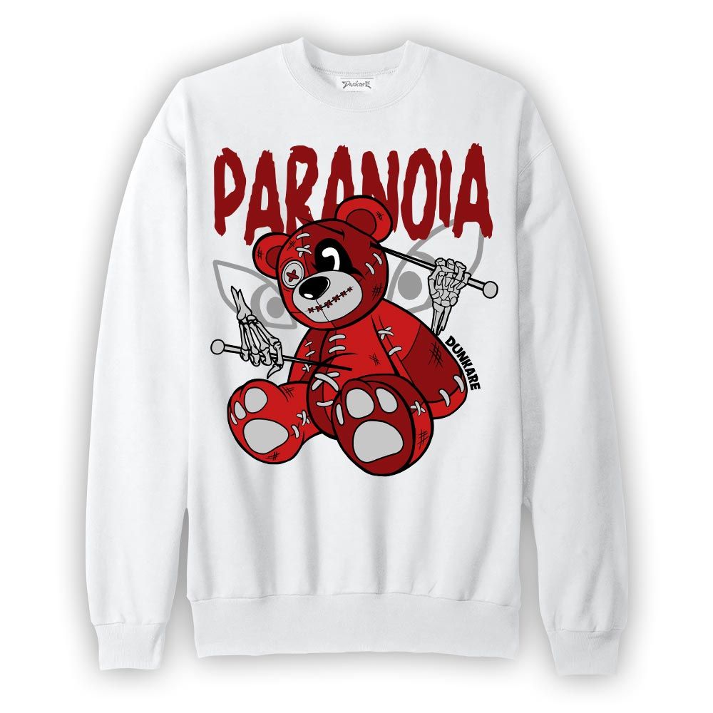 Sweatshirt To match Sweatshirt Paranoia Bear, 12 Red Taxi Sweatshir, To Match Sneaker 2704 NCMD