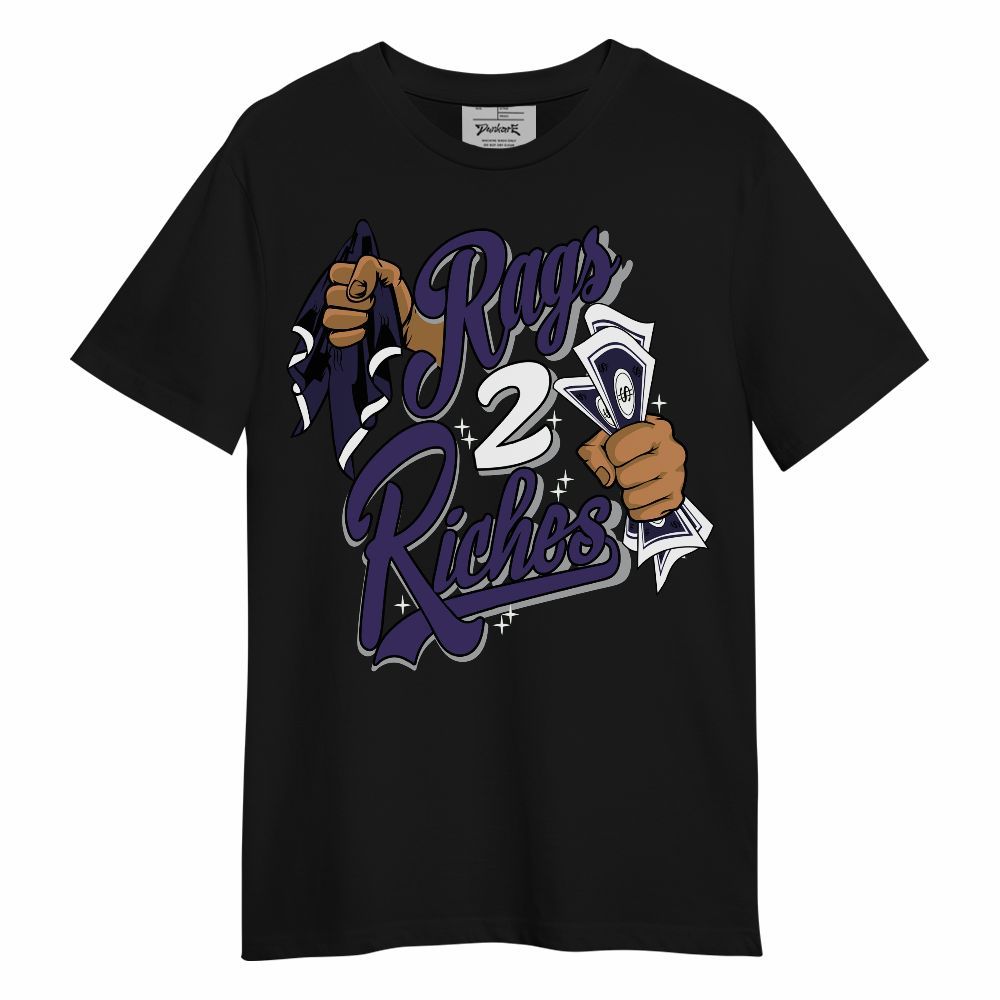 Shirt To Match Retro Court Purple 13s - Rag 2 Riches Unisex Shirt
