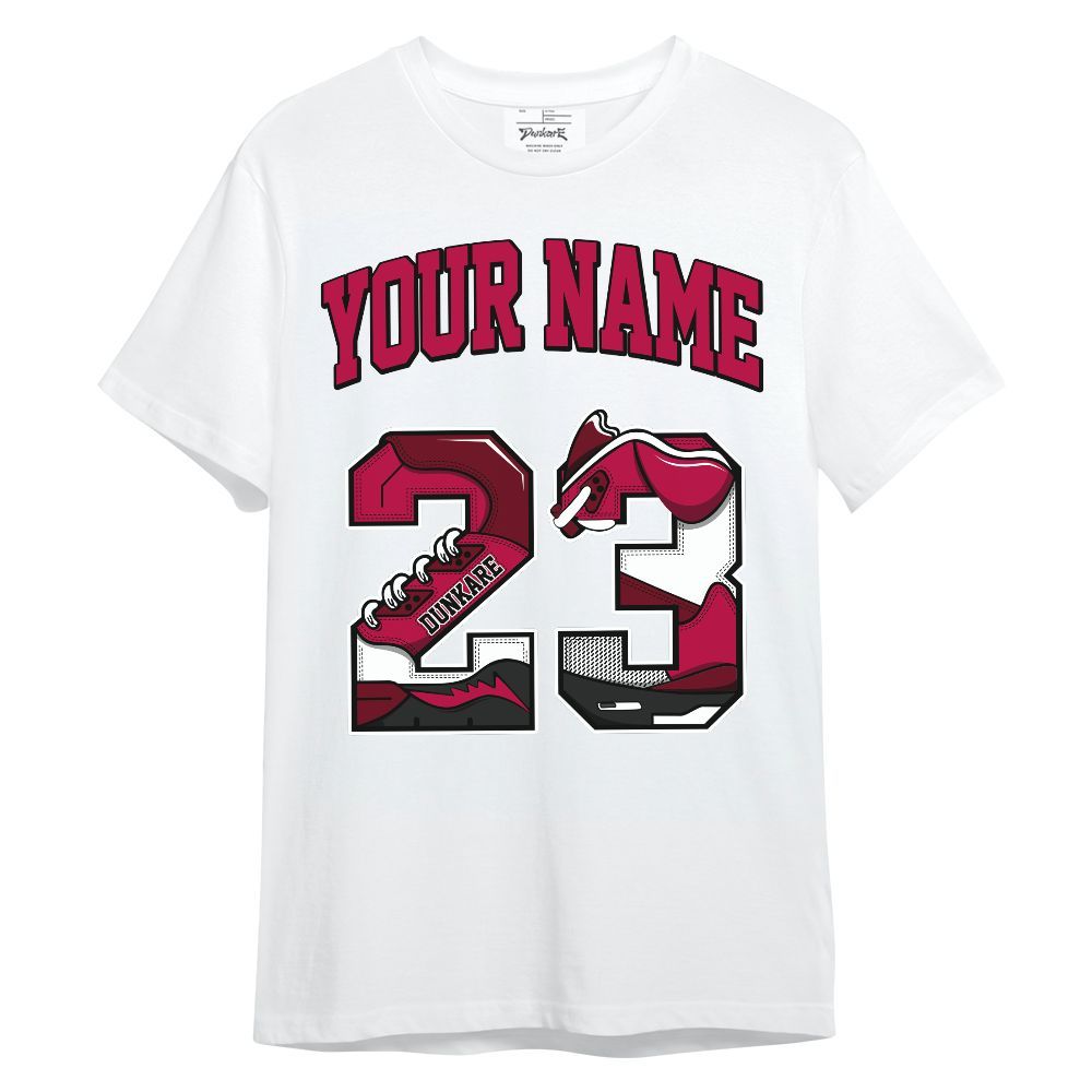 Shirt To Match Retro Chicago 2s - Custom Name Number 23 5s Unisex Shirt