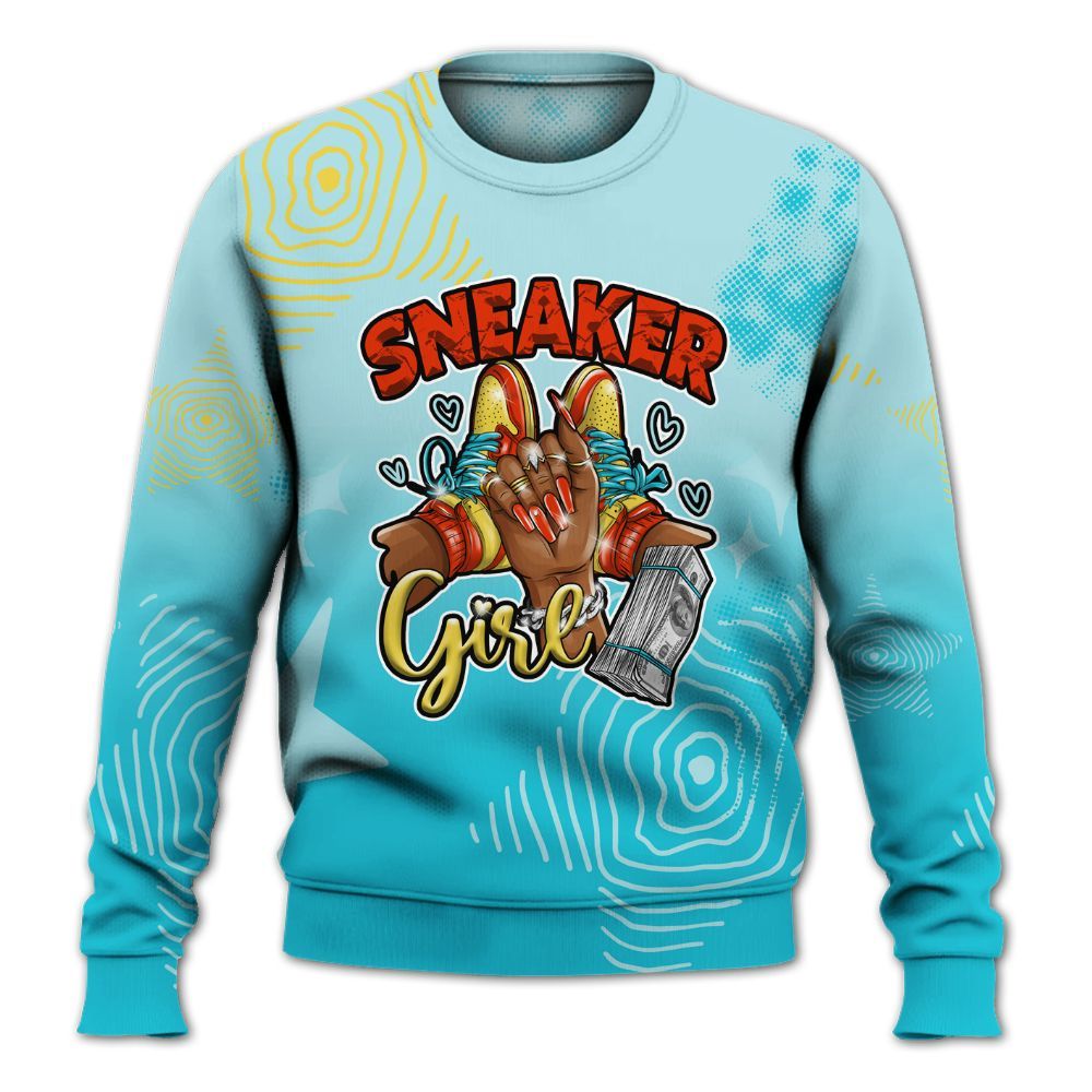 Sweatshirt To Match Dunk Low KD 17 N7 - Sneakerz Girlz Unique Starz All Over Print