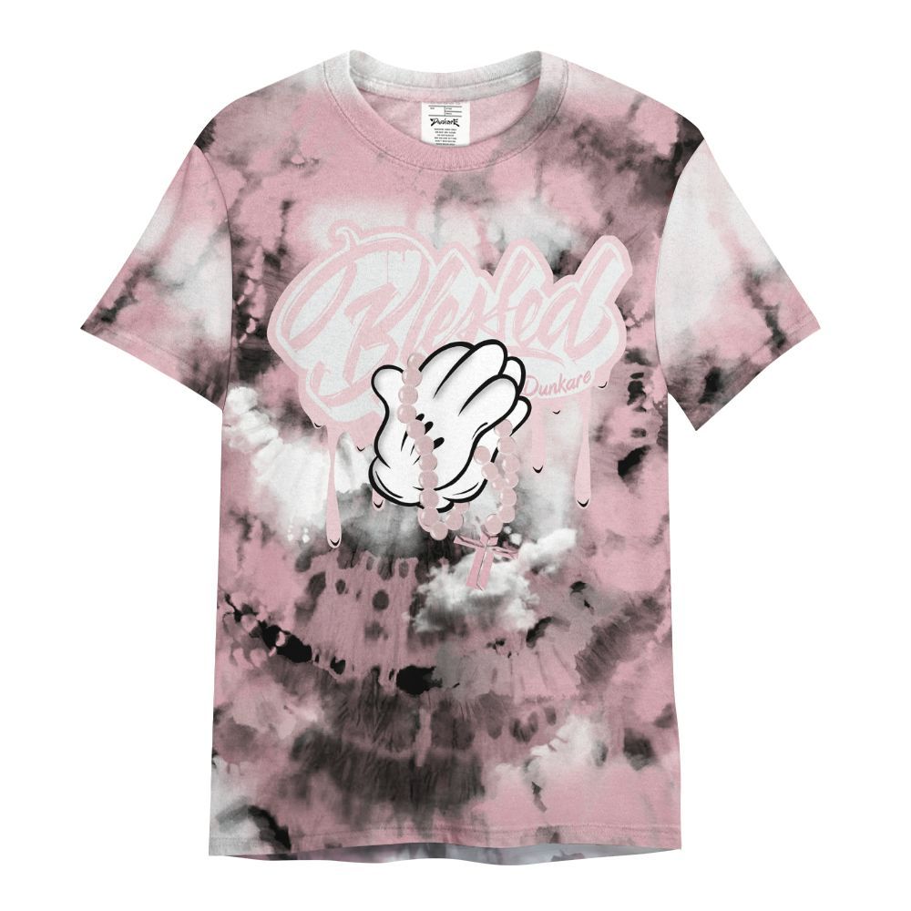 Shirt To Match Air Max DN Pink Foam - God Blessed Tie Dye All Over Print
