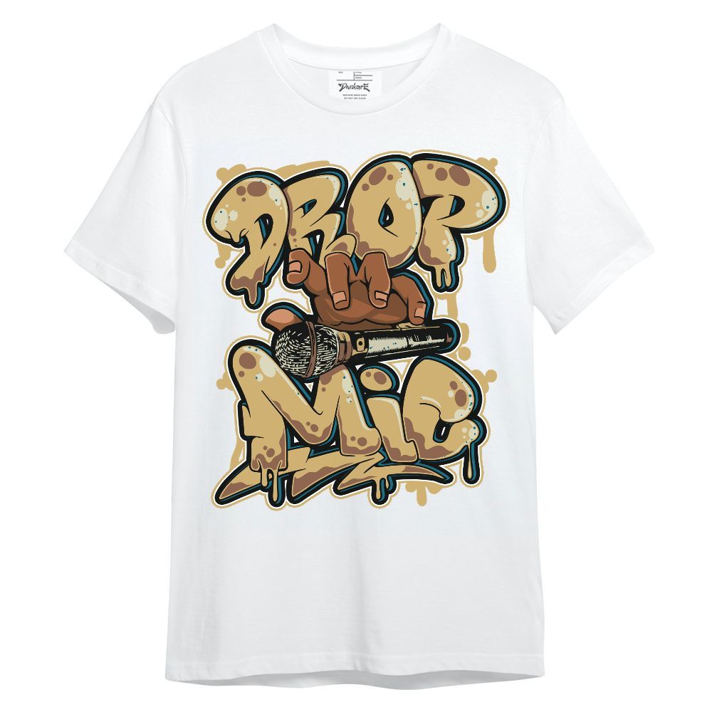 Shirt To Match Retro Cacao Wow 4s - Drop Mic Unisex Shirt