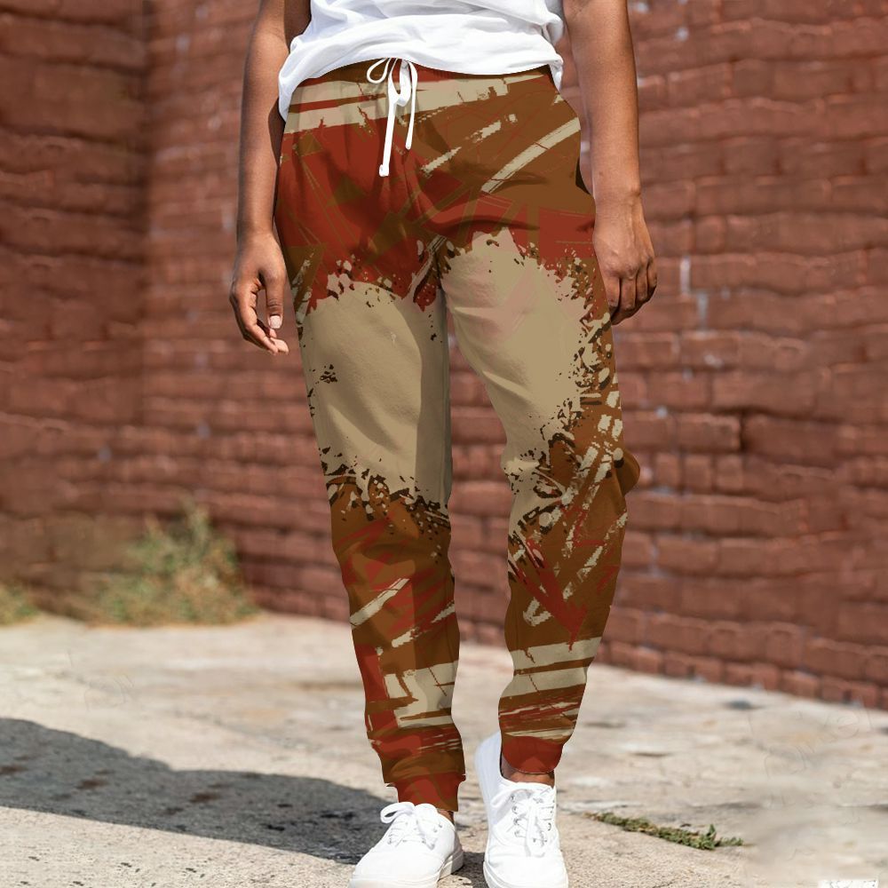 Sweatpant To Match Archaeo Brown 5s - Nonobjective All Over Print
