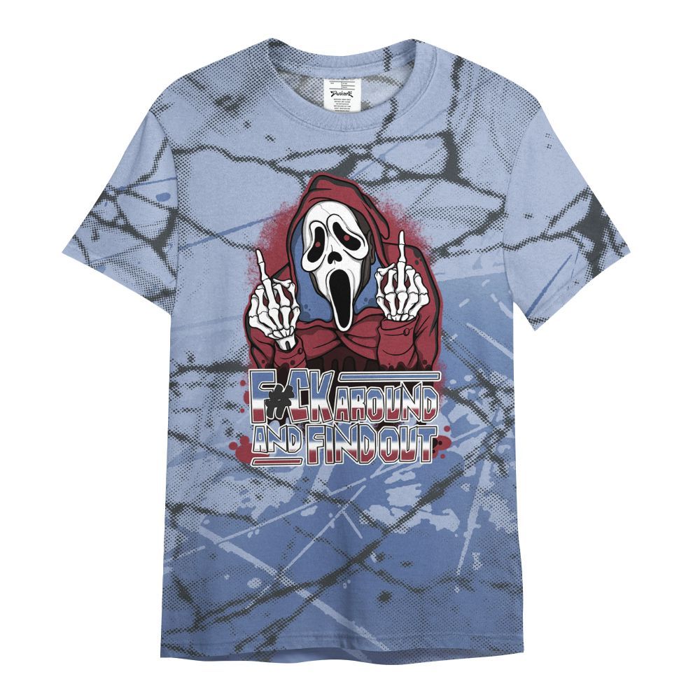 Shirt To Match Black Metallic 5s - F#CK And Find Out Graphic All Over Print