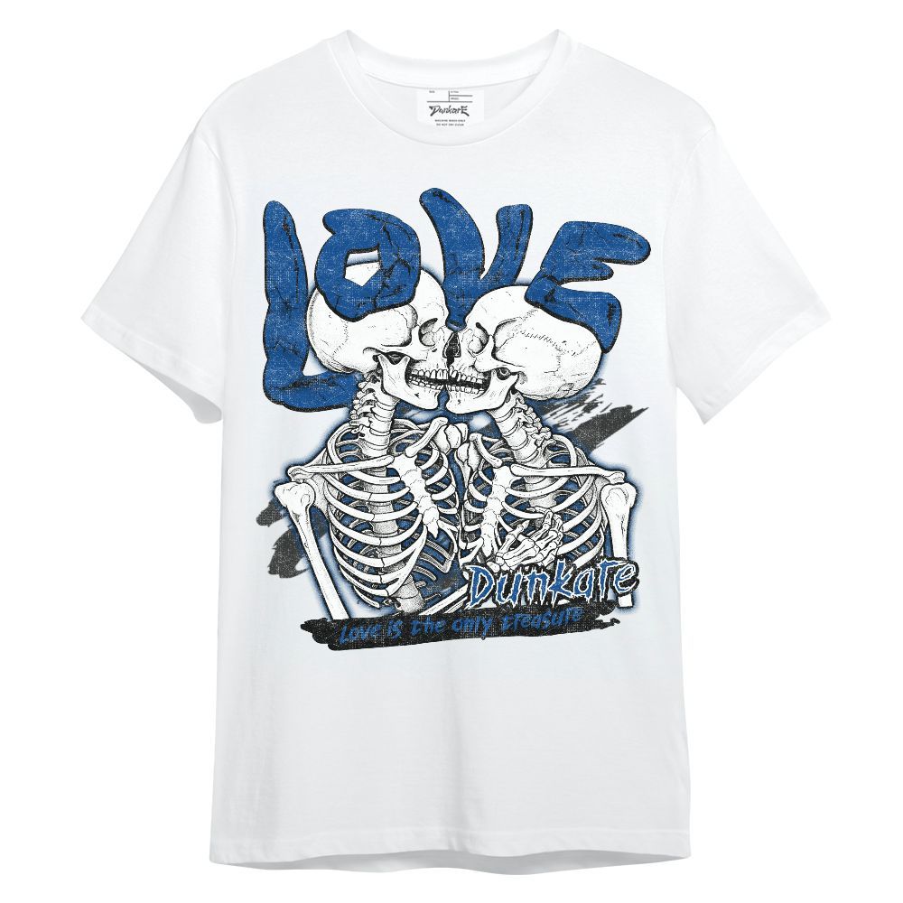 Shirt To Match Low 85 Royal 1s - Skull Love Unisex Shirt