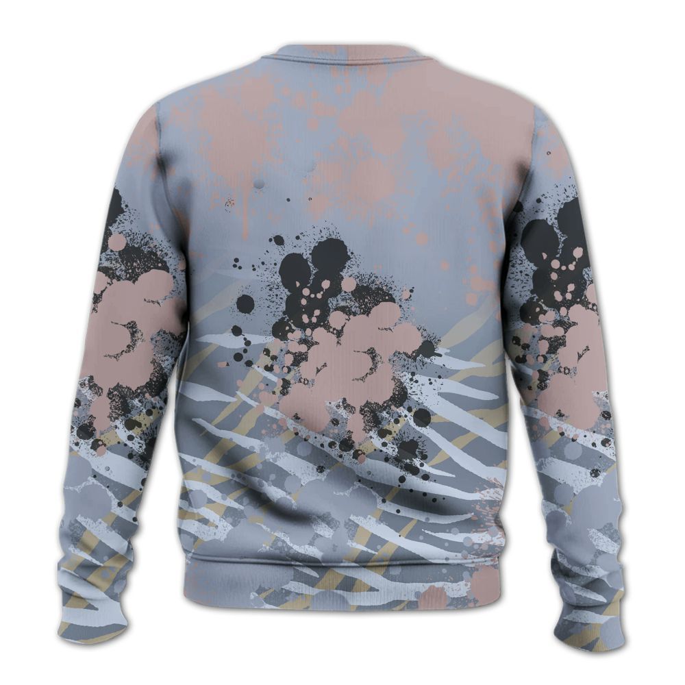 Sweatshirt To Match Ja 2 Induction - God Blessed Ink Drip All Over Print