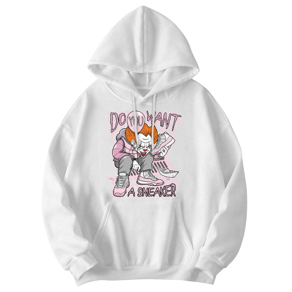 Sweatshirt To Match Orchid 4s - Clown Scary Sneakers Halloween Graphic Graphic