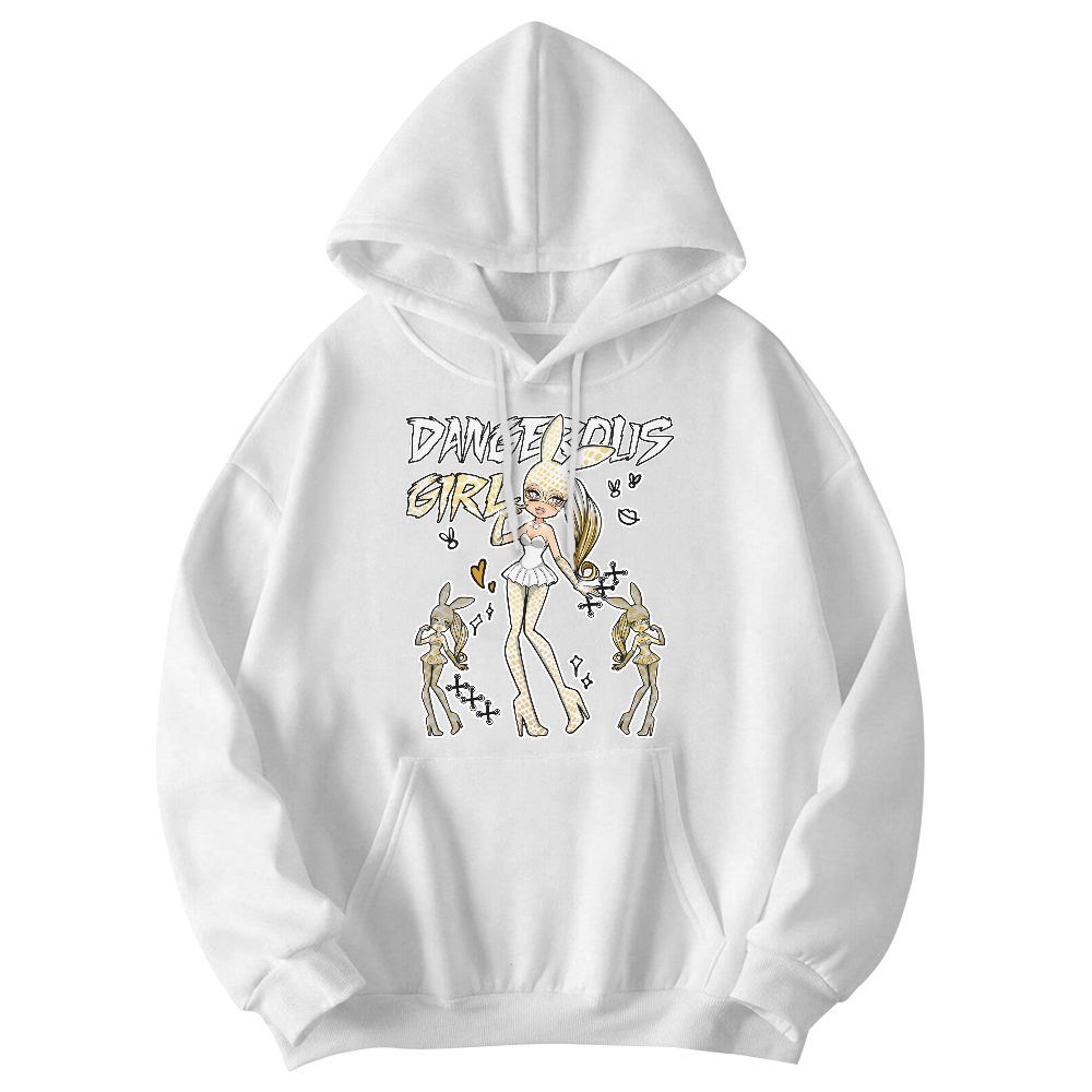 Sweatshirt To Match Low Yellow Python 11s - Dangerous.Girl Graphic