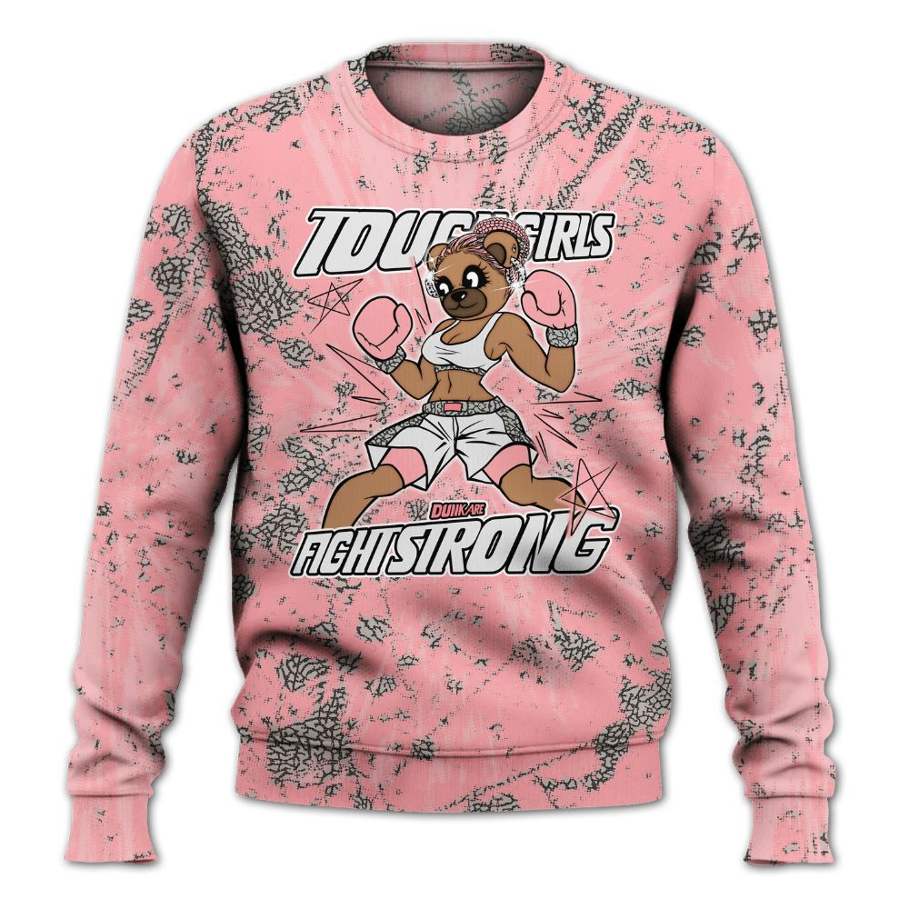 Sweatshirt To Match Retro Wings 3s - Gritty Girls Bear Luxury All Over Print