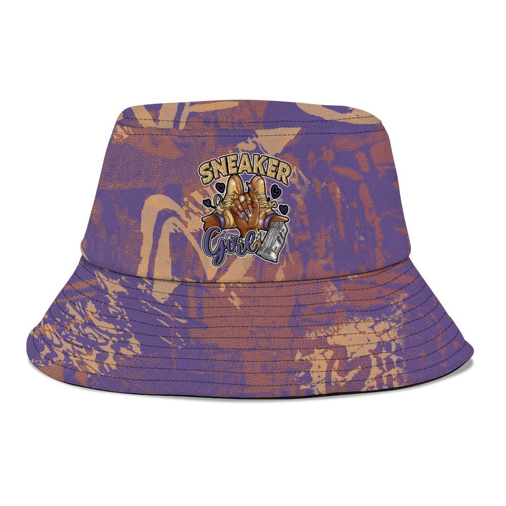 Bucket Hat To Match Book Sunset 1s - Sneakerz Girlz Heart Grunge Graphic