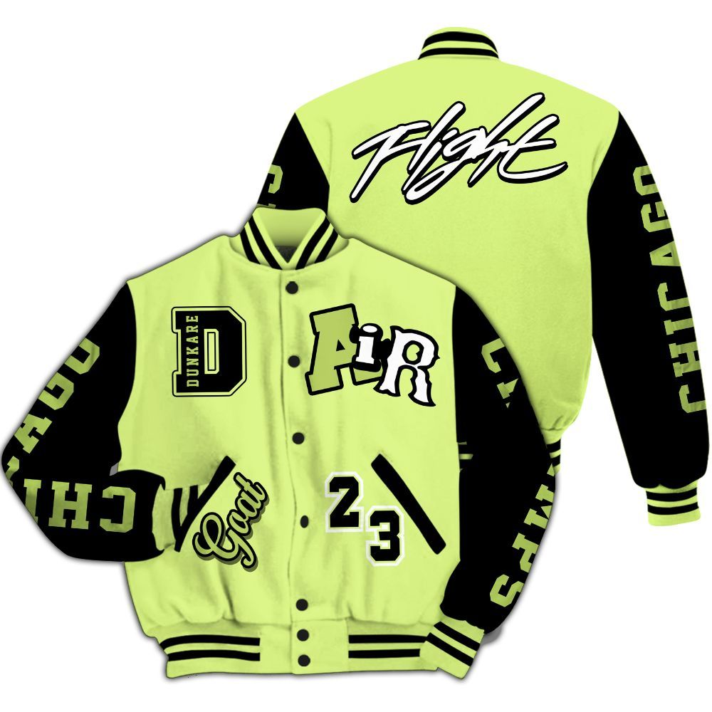 Varsity Jacket To Match Air Max SNDR Volt - AIR Number 23 GOAT All Over Print