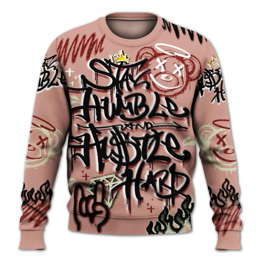 Sweatshirt To Match Valentines Day 3s - Humble Drip Streetwear Graffity All Over Print