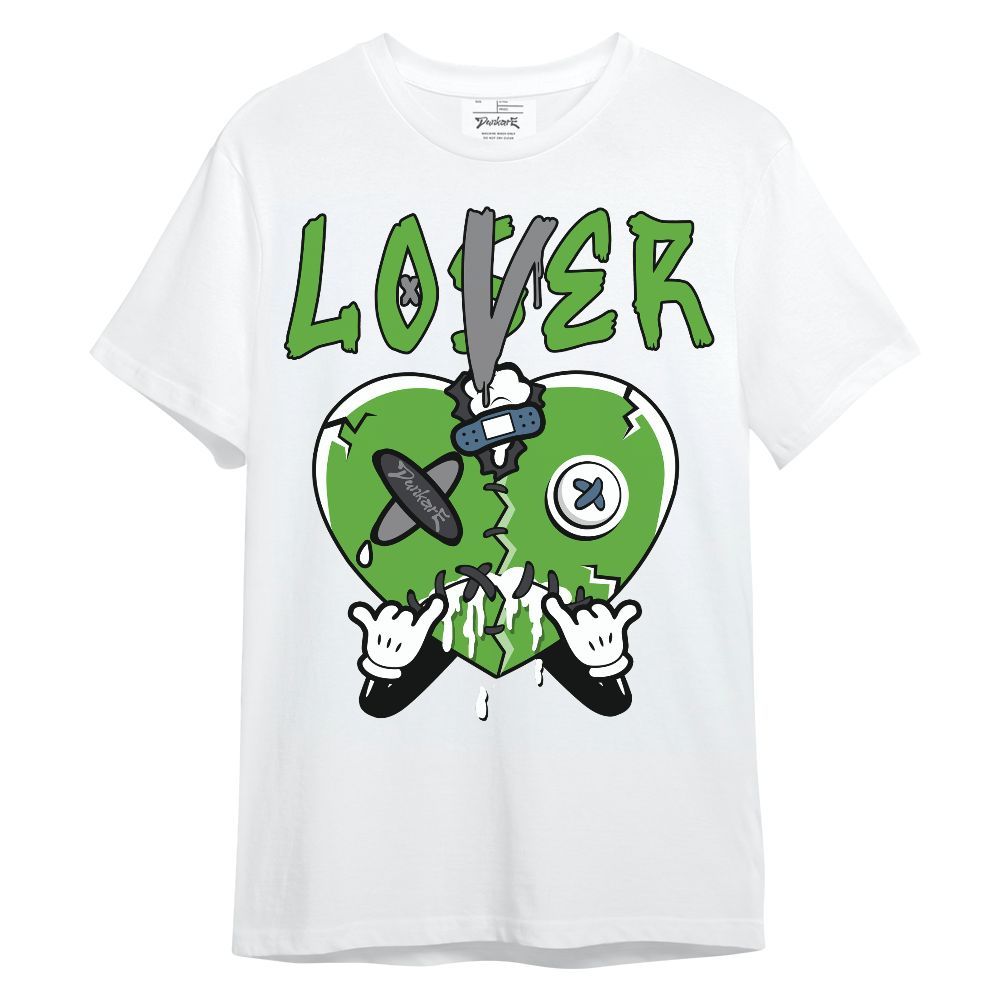 Shirt To Match Retro Green Bean 5s - Loser Lover Drip Unisex Shirt