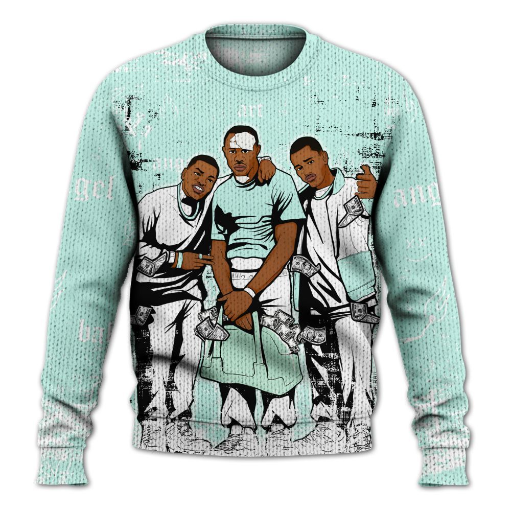 Sweater To Match Retro Low Igloo 11s - Paid In Full Money Graphic