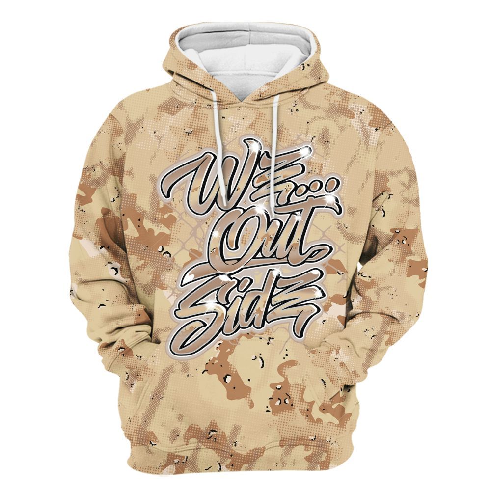 Hoodie To Match Desert Camo 3s - We OutSider Graphic Street All Over Print