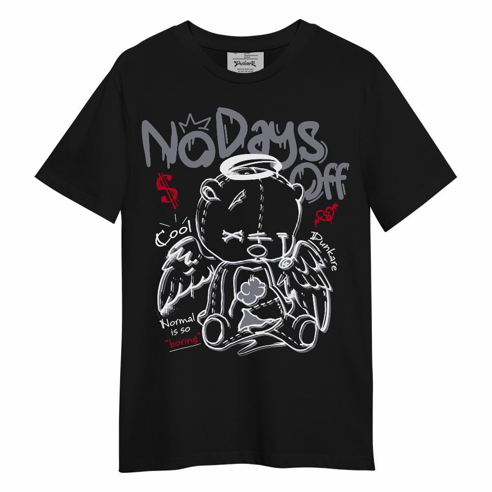 Shirt To Match Retro Black Flint 13s - No Days Off Unisex Shirt