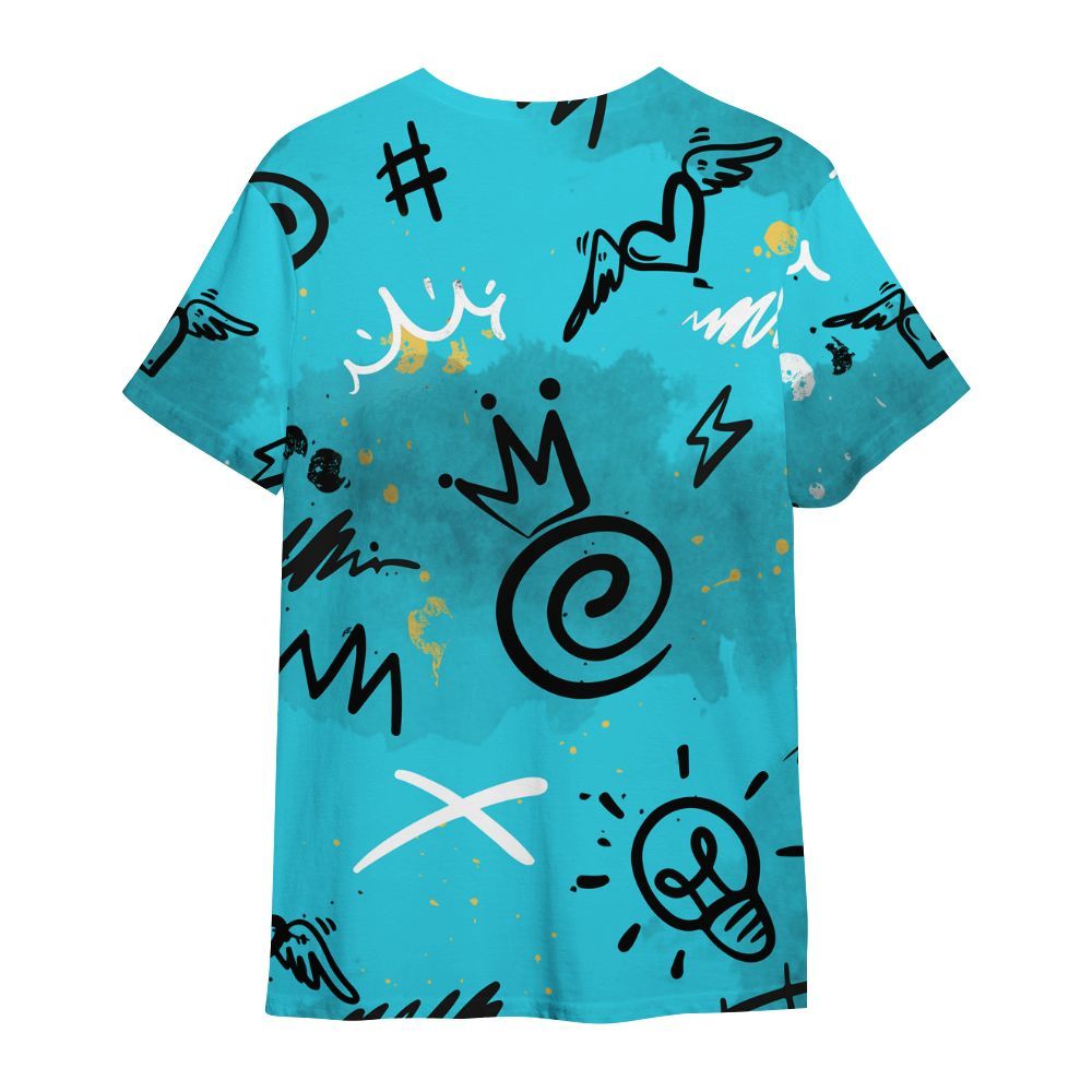 Shirt To Match Retro Gamma Blue 11s - Drip Been Di2ferent All Over Print