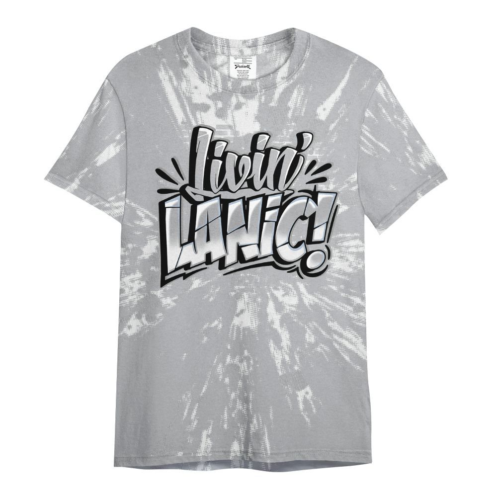 Shirt To Match Low OG Wolf Grey 1s - Living Large Graphic Luxury All Over Print