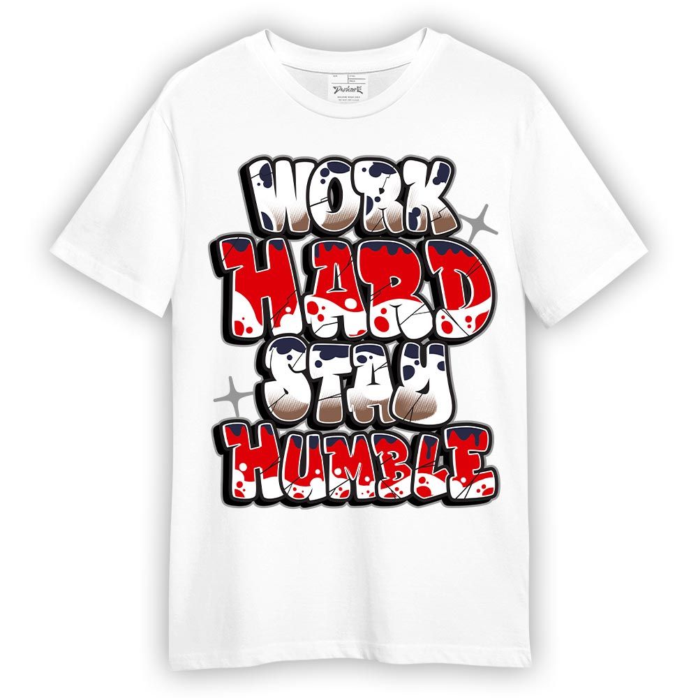 Shirt To Match Low OG Howard Bison 1s - Working Hard And Humble Graphic Shirt Unisex