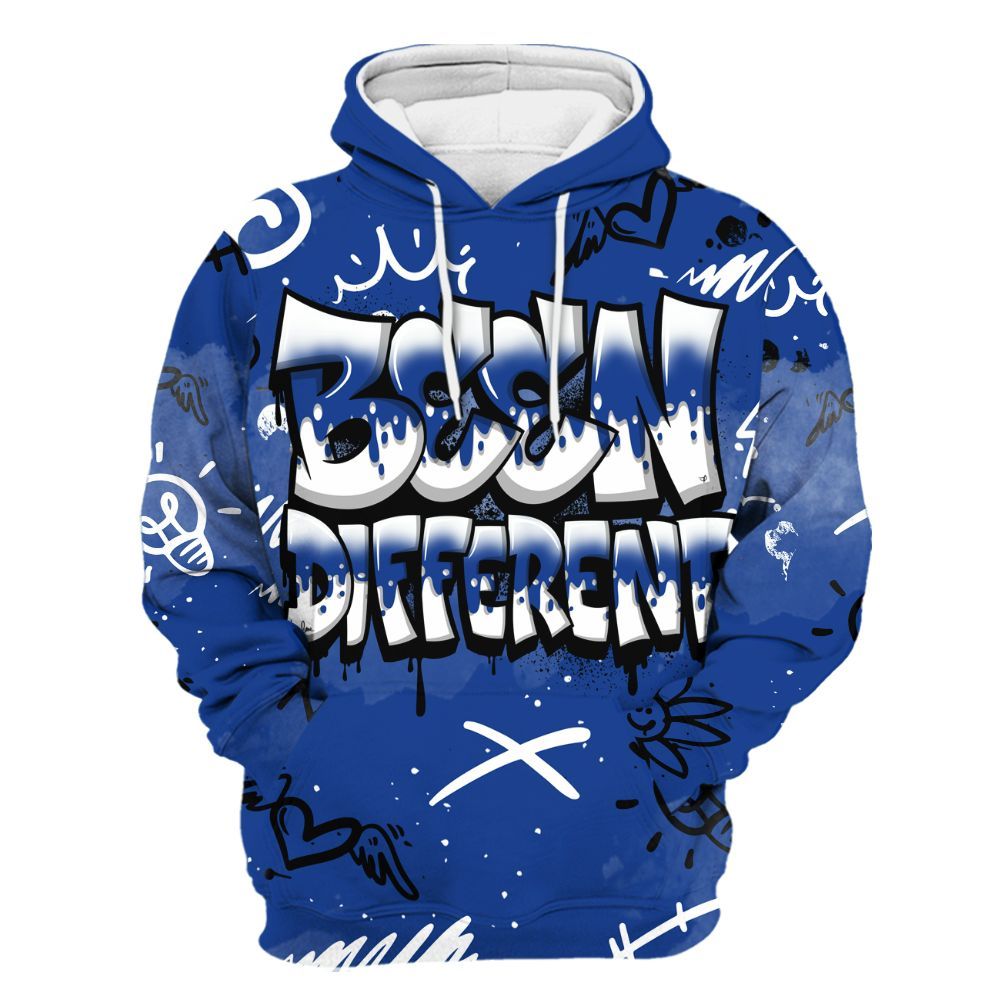 Hoodie To Match Air Foamposite One Royal - Drip Been Di2ferent All Over Print