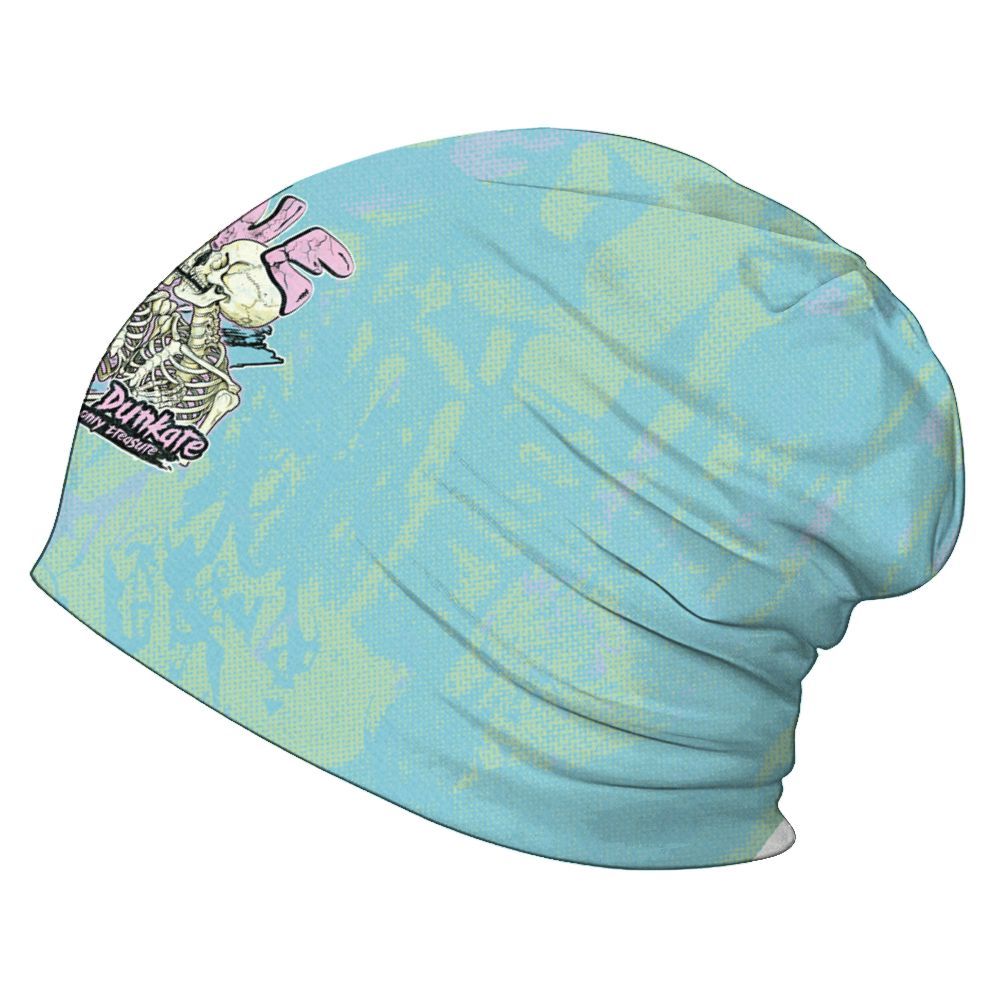 Beanie Hat To Match SB Dunk Low Visty - Skull Love Graphic